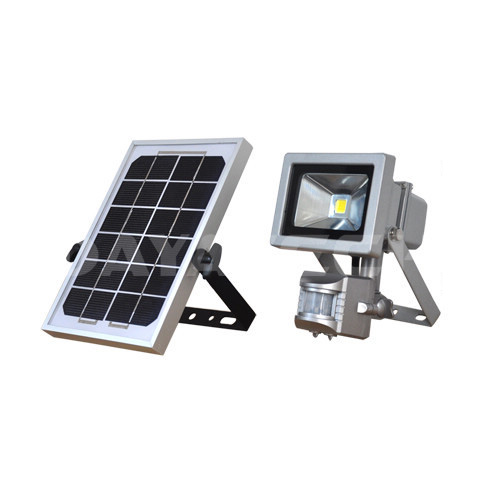 Lampu Keselamatan LED PIR Motion Solar 10W